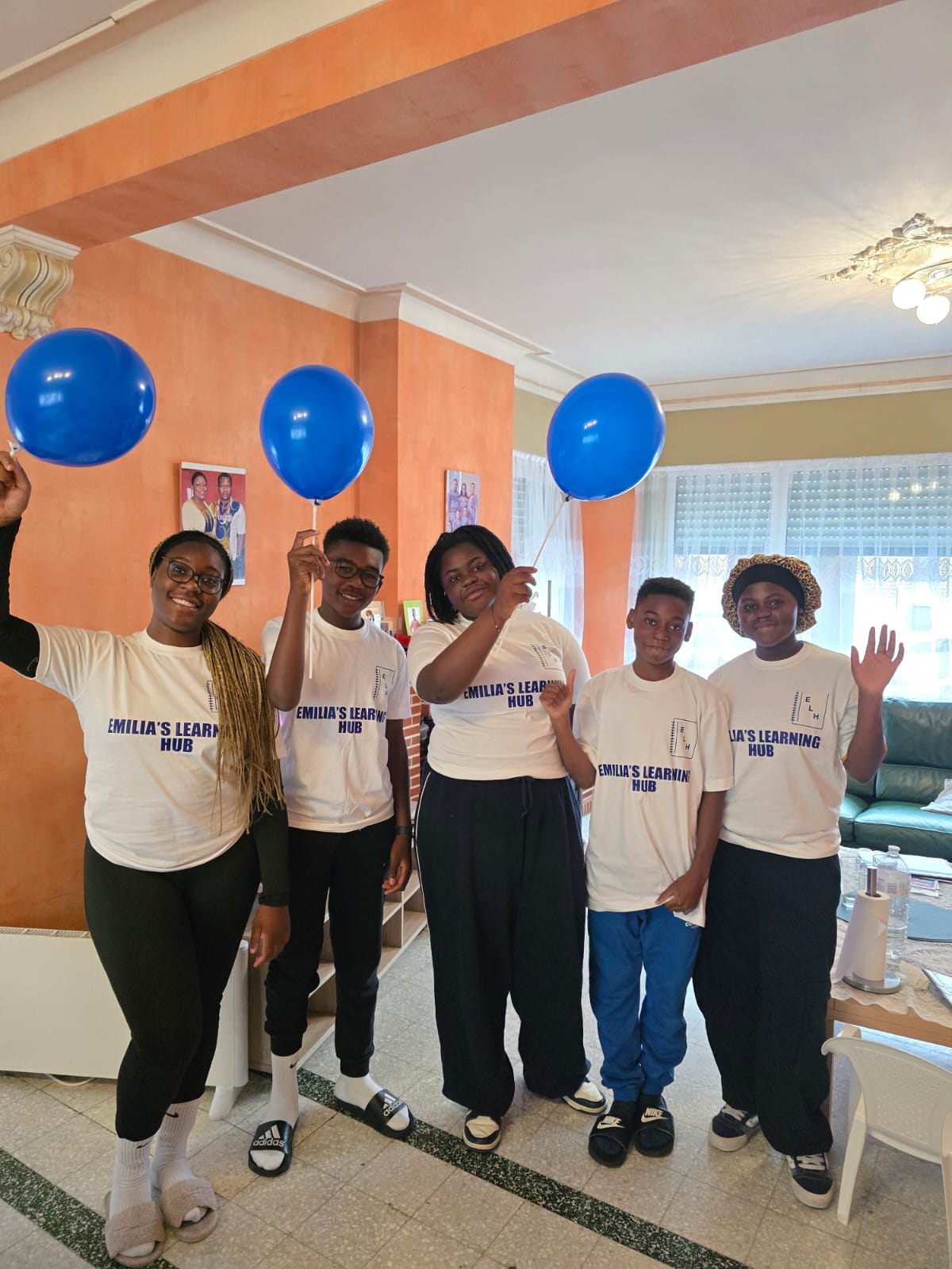 Emilia Ndoh in a classroom setting