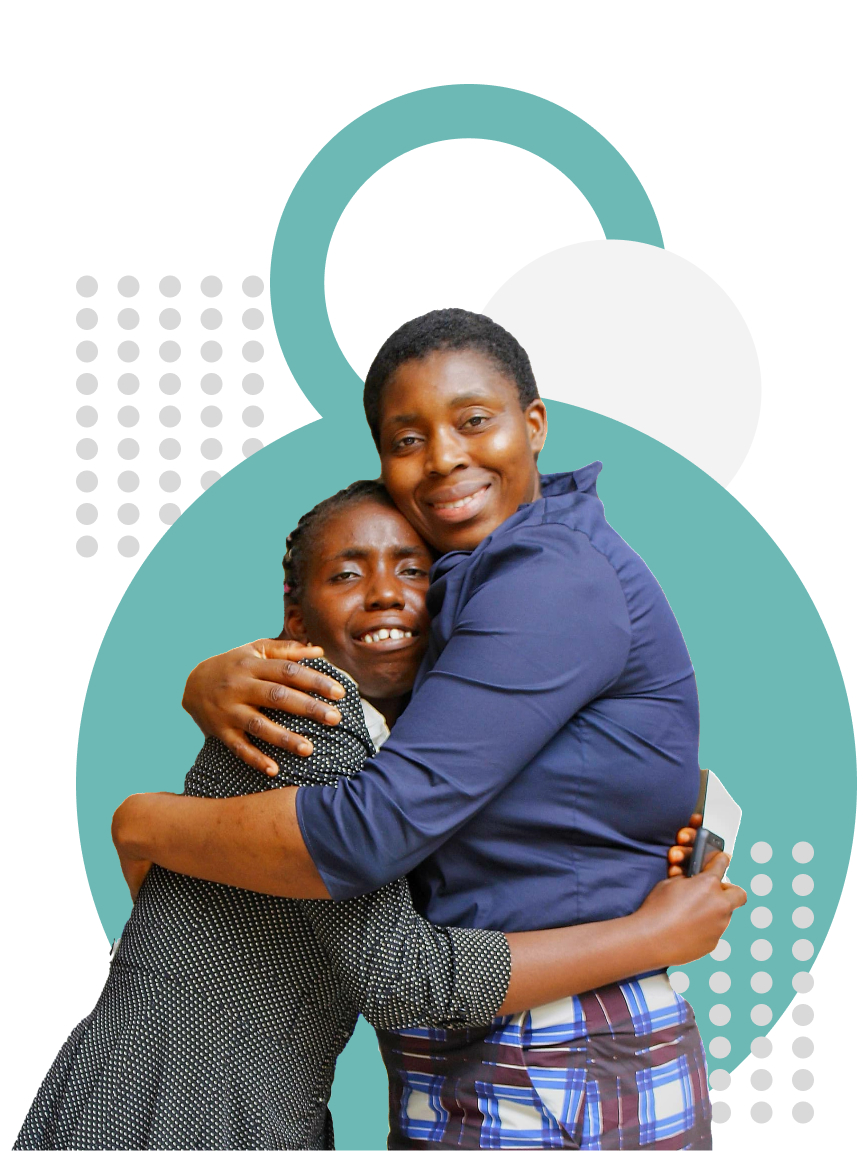 Visually impaired trained to use the computer